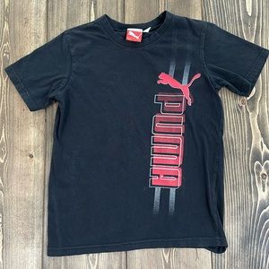 Boy’s Black Puma Shirt